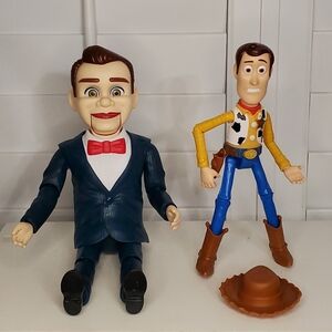 Disney/Pixar Toy Story 4, Benson And Woody 2 Pack, Ventriloquist Dummy Doll